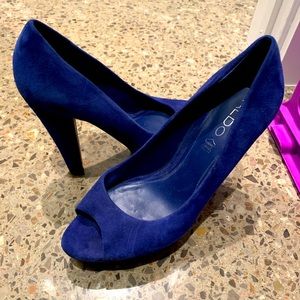 Blue Aldo High Heel Shoes